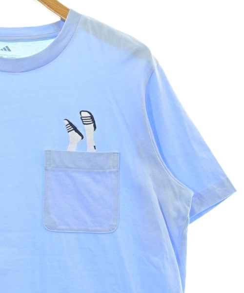 adidas（アディダス）Tシャツ・カットソー 青 サイズ:L メンズ/2200614606096