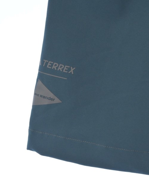 and wander（アンド　ワンダー）ロング・マキシ丈スカート 青 サイズ:6(S位) レディース/2200620107020