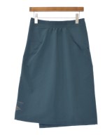 and wander（アンド　ワンダー）ロング・マキシ丈スカート 青 サイズ:6(S位) レディース/2200620107020