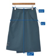 and wander（アンド　ワンダー）ロング・マキシ丈スカート 青 サイズ:6(S位) レディース/2200620107020