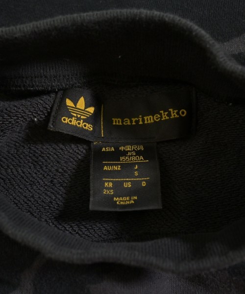 marimekko（マリメッコ）スウェット 黒 サイズ:S レディース/2200612380011