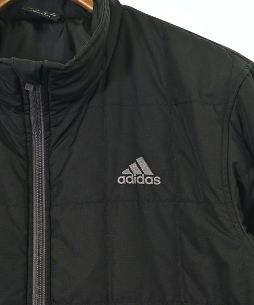 adidas（アディダス）ダウンジャケット/ダウンベスト 黒 サイズ:XO(XXL位) メンズ/2200621205039