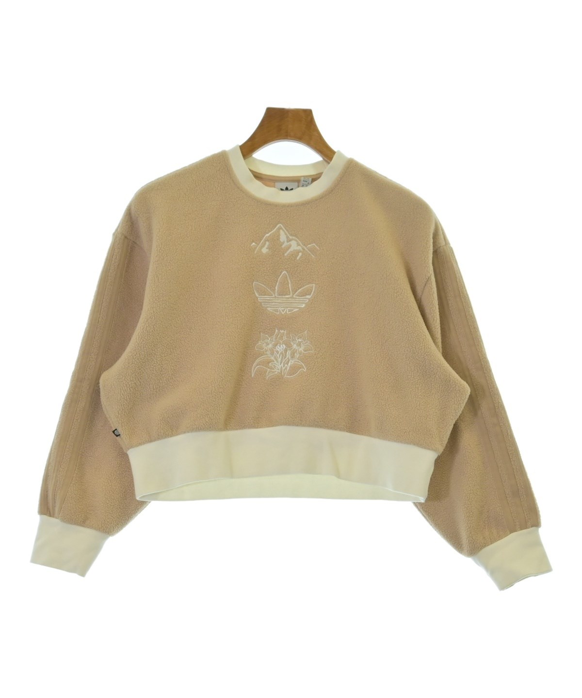 adidas（アディダス）スウェット ベージュ サイズ:XS レディース