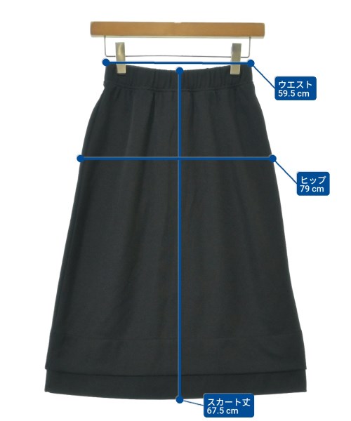 adidas（アディダス）ひざ丈スカート 黒 サイズ:M レディース/2200602578039