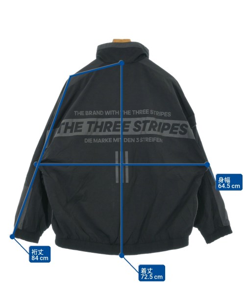 adidas（アディダス）マウンテンパーカー 黒 サイズ:O(XL位) メンズ/2200606369022