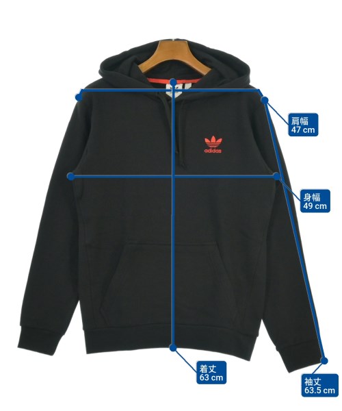 adidas（アディダス）パーカー 黒 サイズ:S メンズ/2200608751047