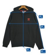adidas（アディダス）パーカー 黒 サイズ:S メンズ/2200608751047