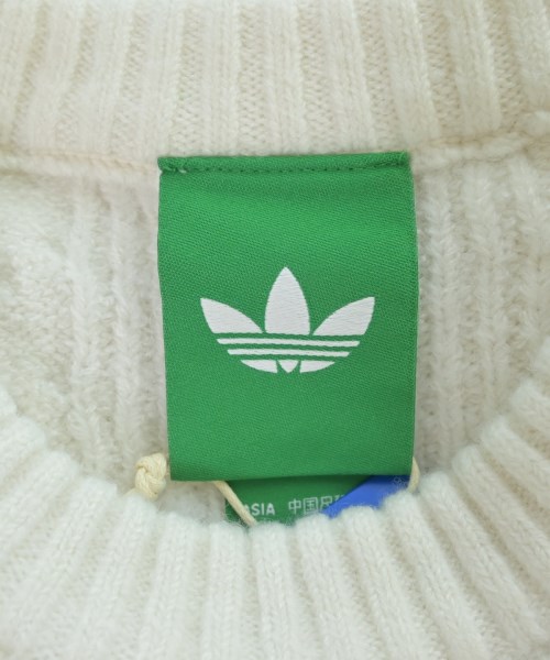 adidas（アディダス）ニット・セーター 白 サイズ:L メンズ/2200609450079