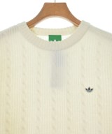 adidas（アディダス）ニット・セーター 白 サイズ:L メンズ/2200609450079