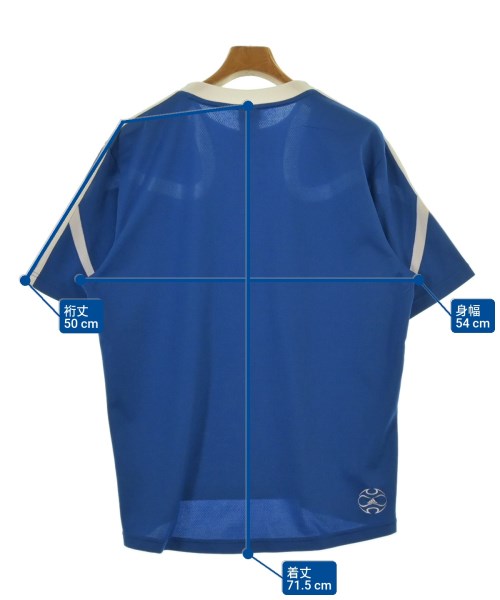 adidas（アディダス）Tシャツ・カットソー 青 サイズ:XO(XL位) メンズ/2200566919046