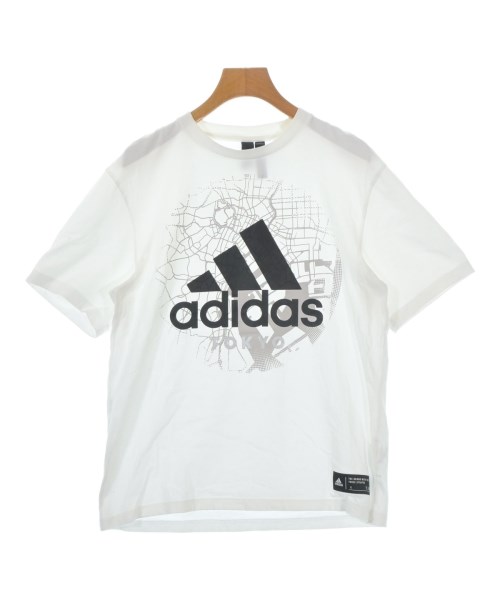 adidas(アディダス)Tシャツ・カットソー 白 サイズ:S/2200672748035