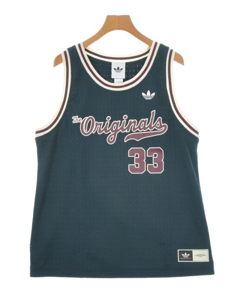 adidas(アディダス)タンクトップ 緑 サイズ:M/2200667103054