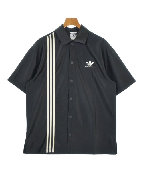 adidas(アディダス)カジュアルシャツ 黒 サイズ:L/2200674905092