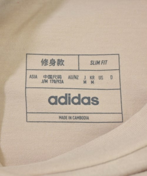 adidas（アディダス）Tシャツ・カットソー ベージュ サイズ:M メンズ/2200675223188