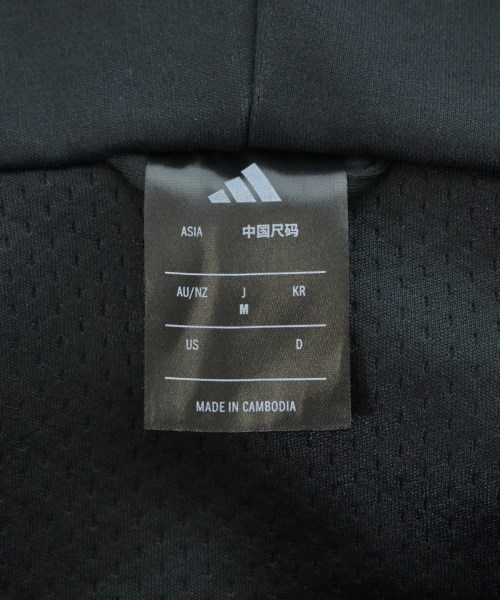 adidas（アディダス）パーカー 黒 サイズ:M レディース/2200675284103