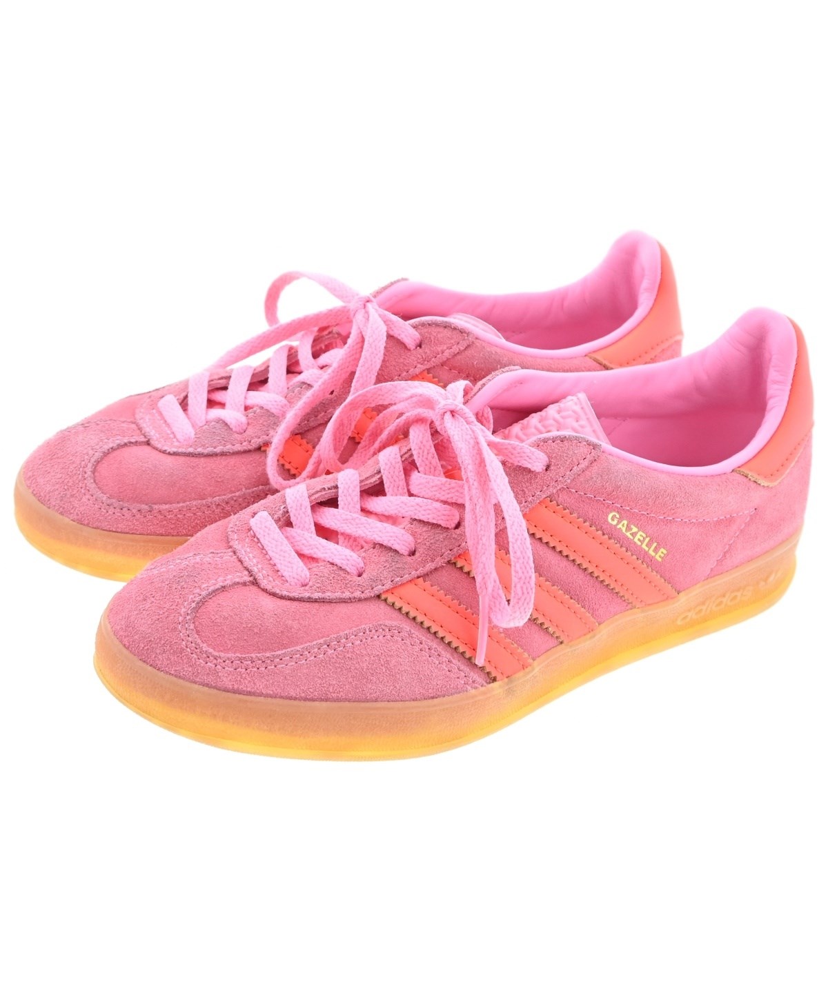 adidas（アディダス）スニーカー ピンク サイズ:23.5cm レディース