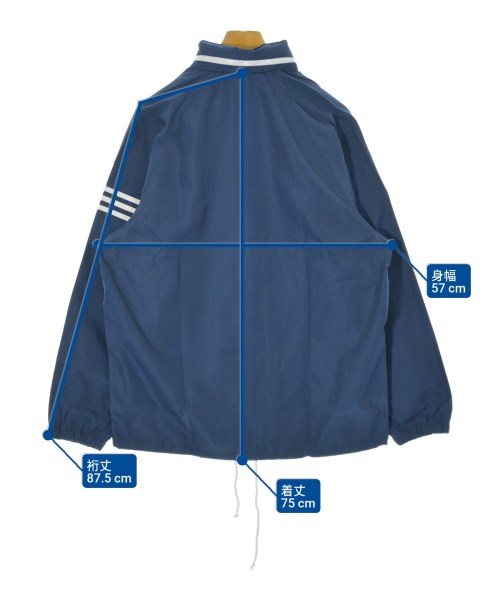 adidas（アディダス）ブルゾン 紺 サイズ:M メンズ/2200675849050
