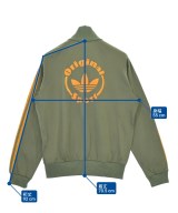 adidas（アディダス）パーカー カーキ サイズ:L メンズ/2200676034059
