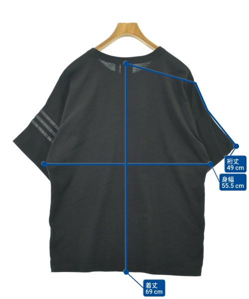 adidas（アディダス）Tシャツ・カットソー 黒 サイズ:M メンズ/2200676475197