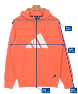 adidas（アディダス）パーカー オレンジ サイズ:S メンズ/2200672219146