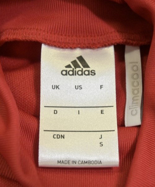 adidas（アディダス）Tシャツ・カットソー 赤 サイズ:S メンズ/2200672219214