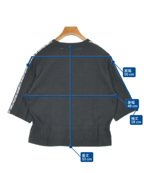 adidas（アディダス）Tシャツ・カットソー 黒 サイズ:M レディース/2200674997080