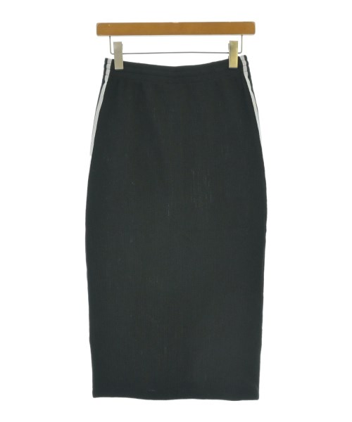 adidas（アディダス）ロング・マキシ丈スカート 黒 サイズ:L レディース/2200676704051