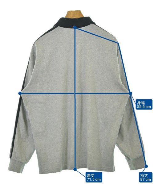 adidas（アディダス）Tシャツ・カットソー グレー サイズ:2XL メンズ/2200678384046