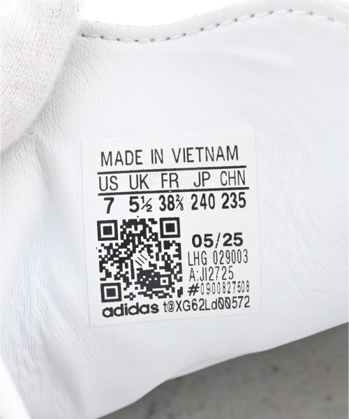 adidas（アディダス）スニーカー 白 サイズ:24cm レディース/2200678622032