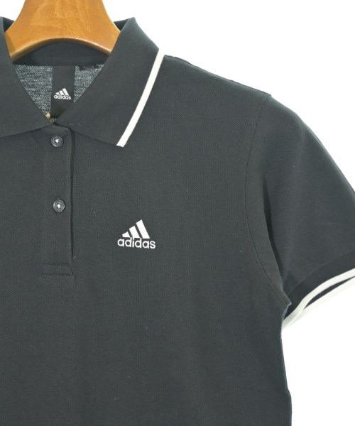 adidas（アディダス）ポロシャツ 黒 サイズ:M レディース/2200678442050