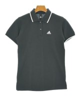adidas（アディダス）ポロシャツ 黒 サイズ:M レディース/2200678442050