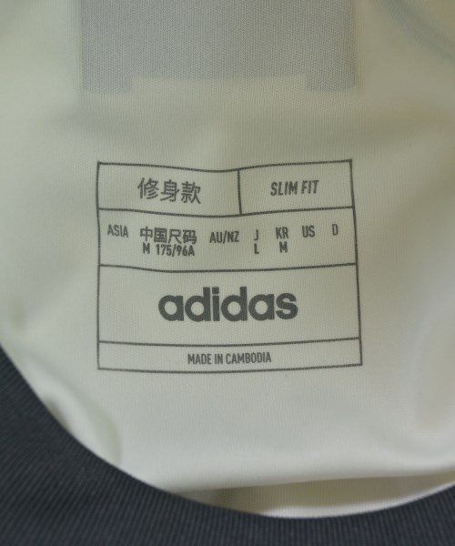 adidas（アディダス）Tシャツ・カットソー 白 サイズ:L メンズ/2200677124032