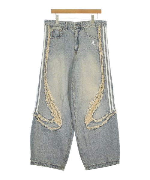 adidas(アディダス)デニムパンツ 青 サイズ:33(L位)/2200679902041