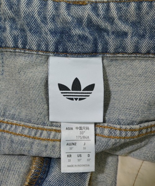 adidas（アディダス）デニムパンツ 青 サイズ:33(L位) メンズ/2200679902041