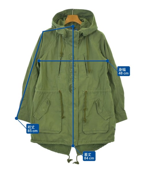 adidas（アディダス）モッズコート カーキ サイズ:M メンズ/2200679928027