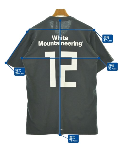 adidas（アディダス）Tシャツ・カットソー グレー サイズ:-(M位) メンズ/2200680086013