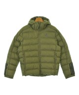 adidas（アディダス）ダウンジャケット/ダウンベスト カーキ サイズ:M メンズ/2200677502014