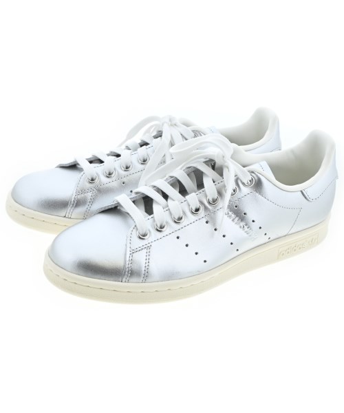 adidas(アディダス)スニーカー シルバー サイズ:24.5cm/2200680716118