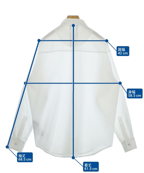 adidas（アディダス）カジュアルシャツ 白 サイズ:XL メンズ/2200681173019