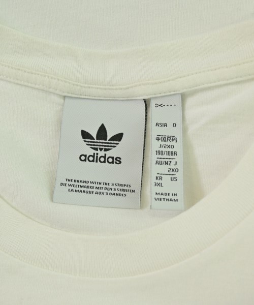 adidas（アディダス）Tシャツ・カットソー 白 サイズ:2XO(XXXL位) メンズ/2200686551065