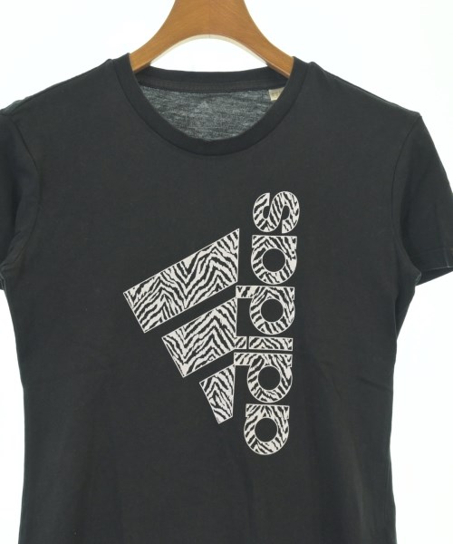 adidas（アディダス）Tシャツ・カットソー 黒 サイズ:S レディース/2200694551026