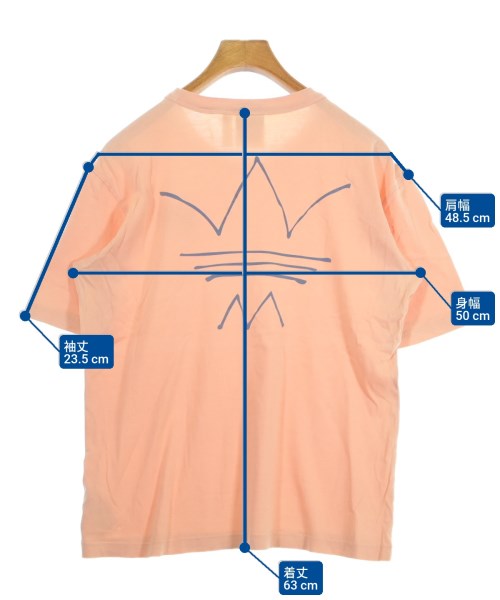 adidas（アディダス）Tシャツ・カットソー ピンク サイズ:L メンズ/2200686365112