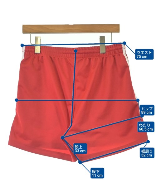 adidas（アディダス）ショートパンツ 赤 サイズ:L レディース/2200694972029