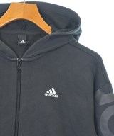 adidas（アディダス）パーカー 黒 サイズ:-(L位) レディース/2200694774289