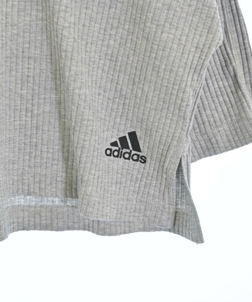 adidas（アディダス）Tシャツ・カットソー グレー サイズ:130(9T-10T) レディース/2200698318489