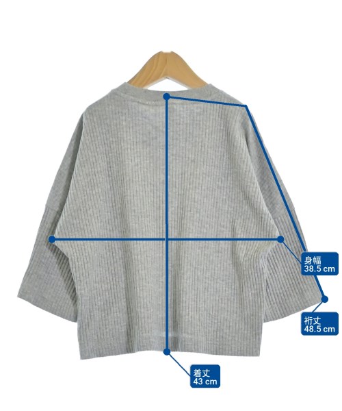 adidas（アディダス）Tシャツ・カットソー グレー サイズ:130(9T-10T) レディース/2200698318489