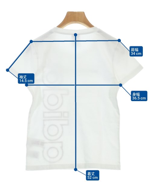 adidas（アディダス）Tシャツ・カットソー 白 サイズ:S レディース/2200699278232