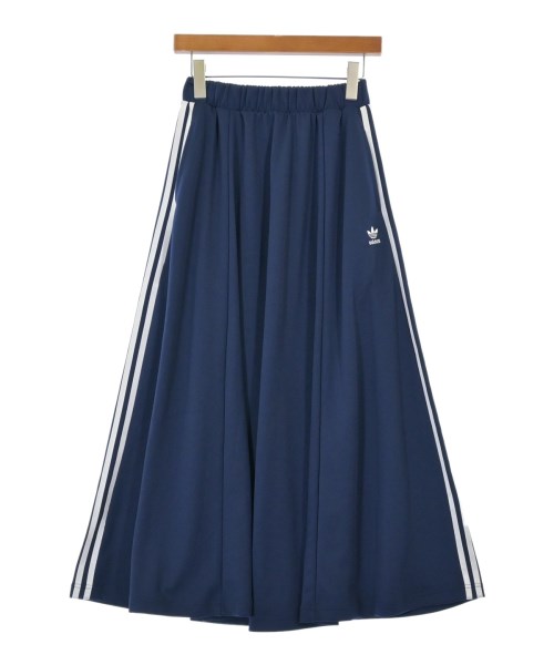 adidas(アディダス)ロング・マキシ丈スカート 紺 サイズ:M/2200693415060