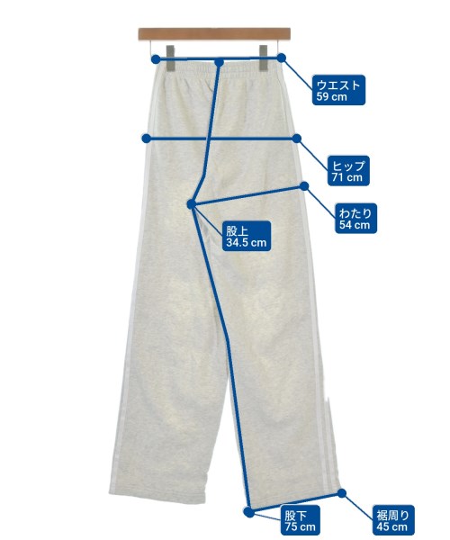 adidas（アディダス）スウェットパンツ グレー サイズ:XS レディース/2200696565106