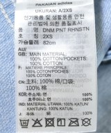 adidas（アディダス）デニムパンツ 青 サイズ:XS レディース/2200696565182